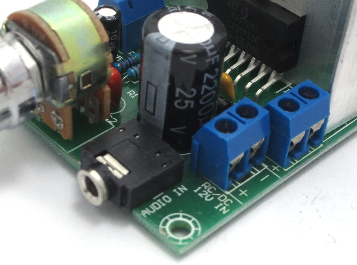 Amazon.co.jp: WINGONEER DC 9-15V TDA7297ステレオ・アンプ